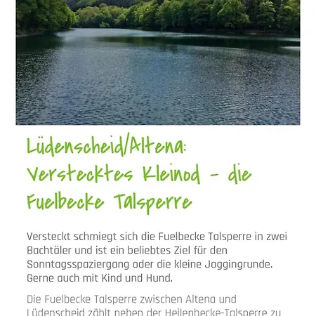 Appartement Urlaub In Der Lüdenscheid